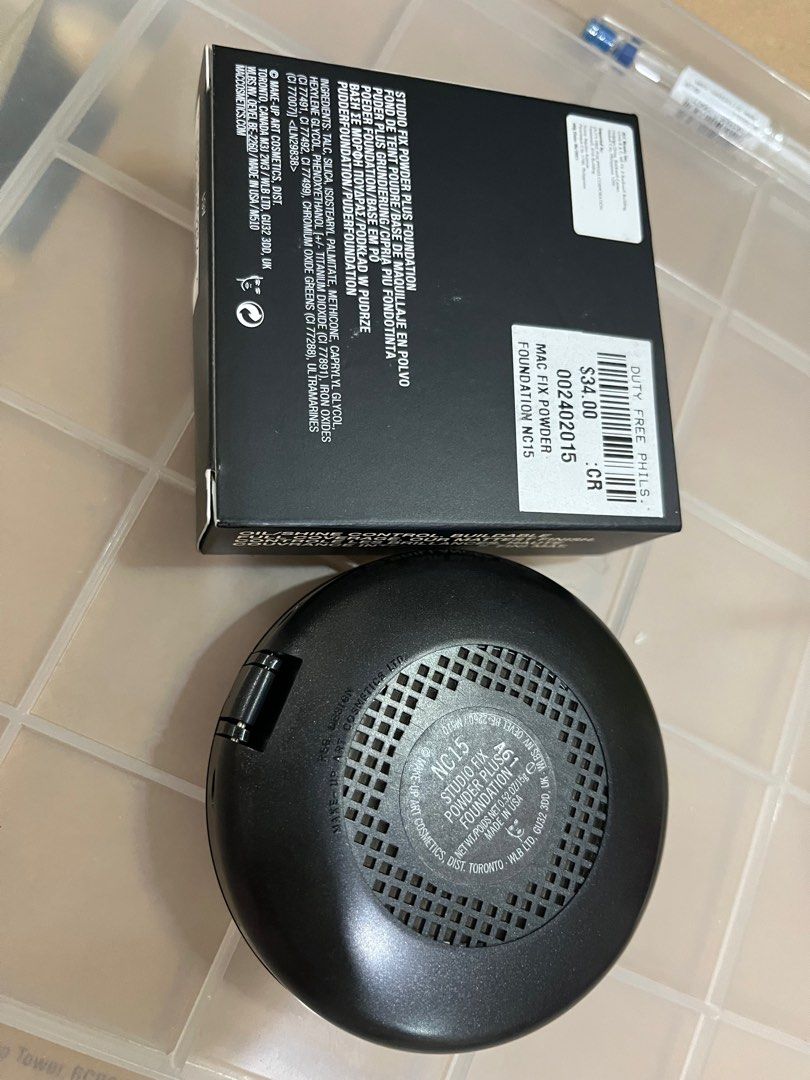 MAC Studio Fix Powder Foundation NC15 (Category: Makeup) located in Manila. Submitted by marylouch95182 (Listing ID 1406003228, Image 3). Description: .