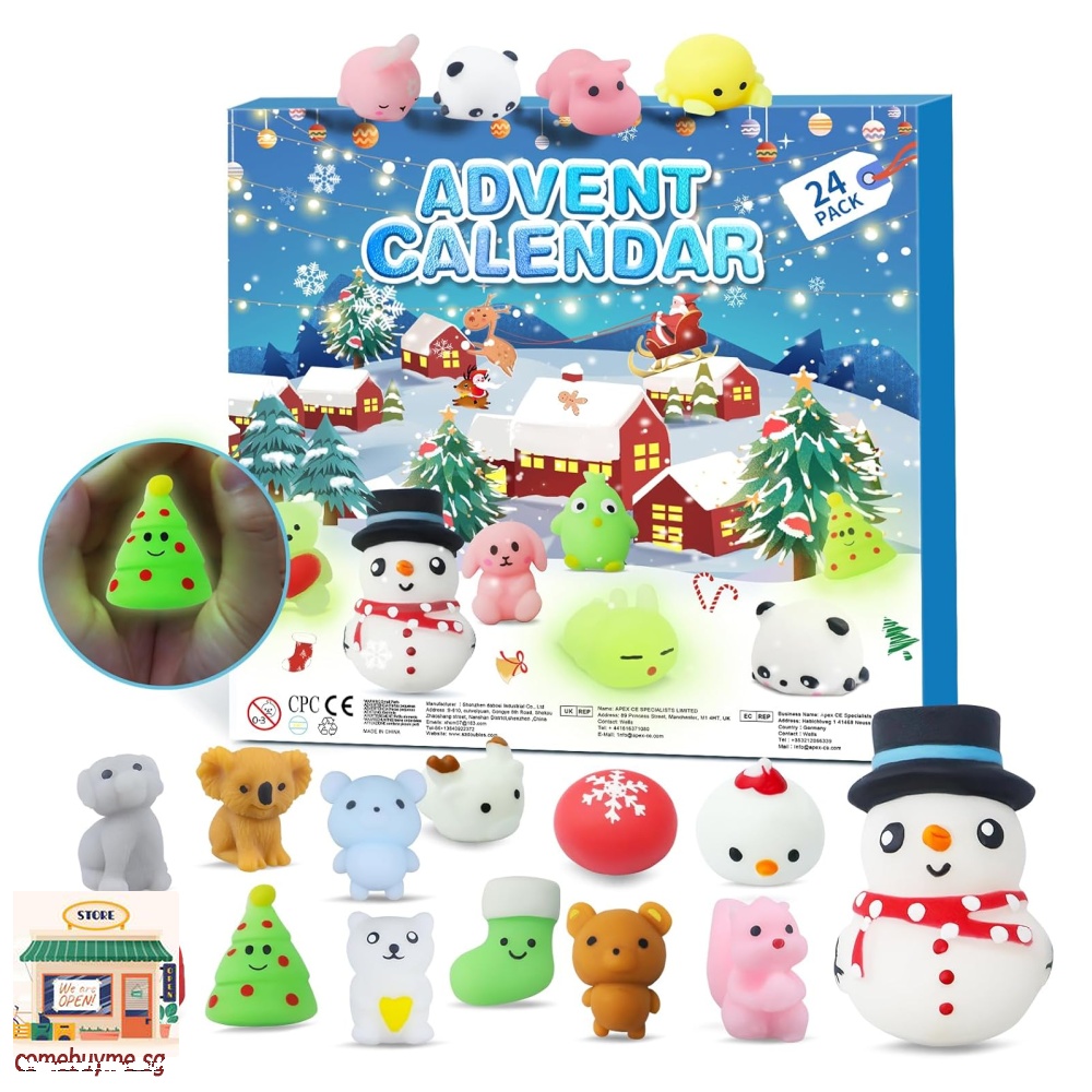 Mochi Advent Calendar 2025, Luminous 24 Days of Christmas Countdown ...