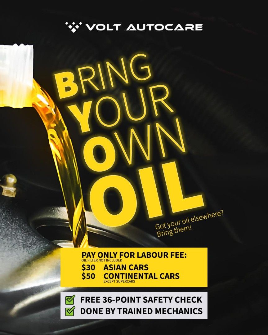 Bringing Your Own Oil To An Oil Change