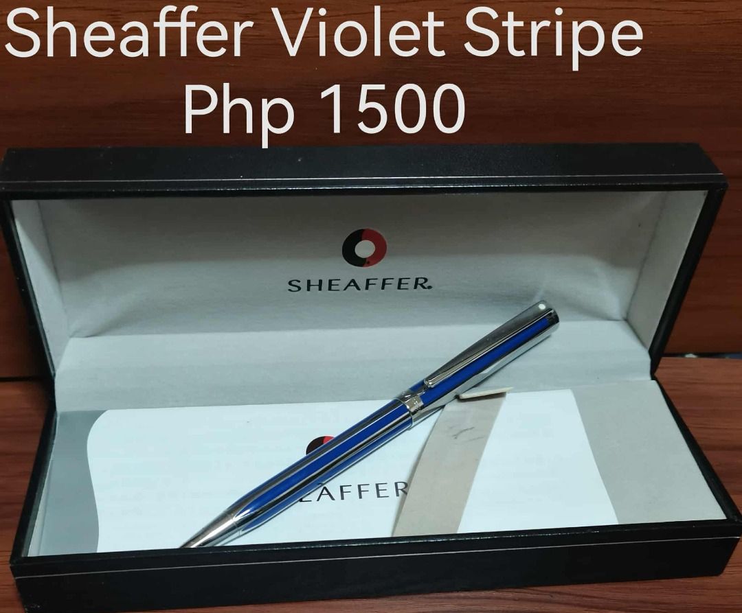 Pen Collection for Sale (Category: Stationery & School Supplies) located in Los Banos. Submitted by princessbotique (Listing ID 1406027859, Image 1). Description: Pen Collection for Sale Sheaffer Cross Parker Pens Preloved As is WYSIWYG See pix for details FIX and firm best price No LP pls First come First Serve Please add shipping fee From Los Banos Laguna Meetups per arrangement MOP GCash first to pay basis No reservations No COD No checkout PM