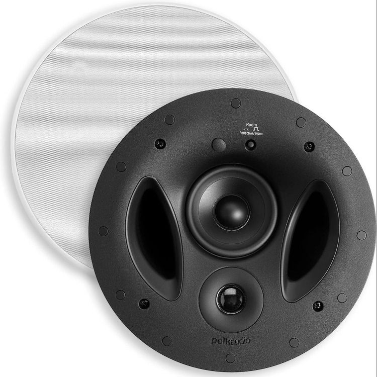 POLK AUDIO VANISHING CEILING SPEAKERS 90-RT (Category: Soundbars, Speakers & Amplifiers) located in Mandaluyong City. Submitted by jd.sales2018 (Listing ID 1406036283, Image 1). Description: Specifications: IN-CEILING SPEAKER RECOMMENDED AMPLIFIER POWER: 10-125 WATTS PER CHANNEL TOTAL FREQUENCY RESPONSE: 30HZ-27KHZ ELECTRICAL 3DB LIMIT: 43 HZ -25 KHZ NOMINAL IMPEDANCE: 8 OHMS MIDRANGE DIAMETER: 3-1/4" MIDRANGE TYPE: DYNAMIC BALANCE DRIVER WITH MI