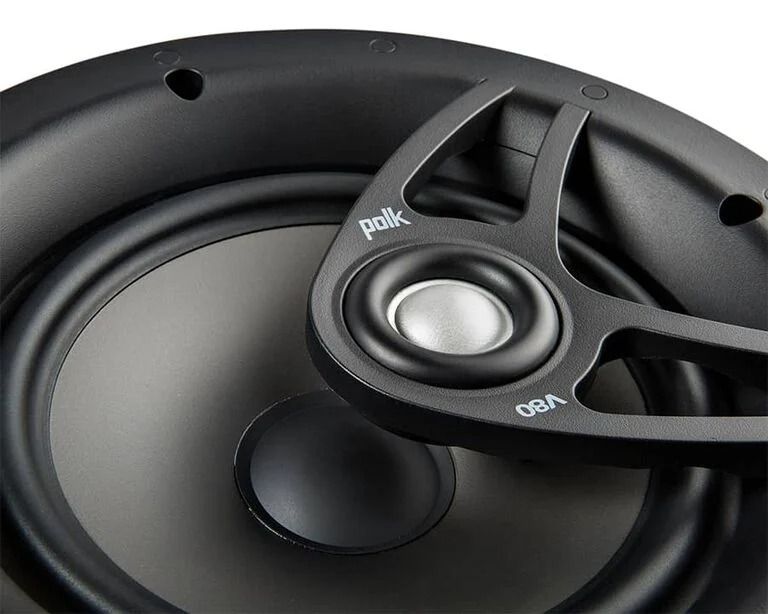 POLK AUDIO VANISHING CEILING SPEAKERS V80 (Category: Soundbars, Speakers & Amplifiers) located in Mandaluyong City. Submitted by jd.sales2018 (Listing ID 1406036860, Image 1). Description: Specifications: BASS/MIDRANGE DRIVER: 8" (20.32 CM) DYNAMIC BALANCE MINERAL COMPOSITE POLYPROPYLENE CONE WITH RUBBER SURROUND MID/WOOFERS TWEETER: 1" (2.54 CM) SWIVEL MOUNT, SILK DOME TWEETER TOTAL FREQUENCY RESPONSE: 30 HZ - 2.7 KHZ SENSITIVITY (1 WATT @ 1 MET
