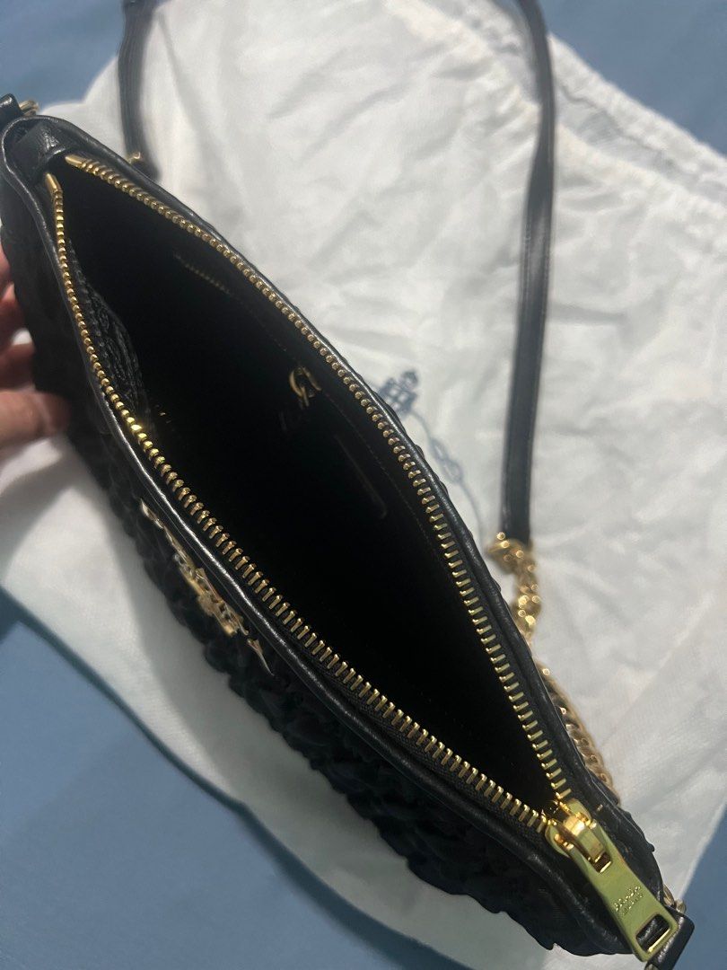 Prada Tessuto Gaufre Shoulder Bag (Category: Luxury Bags & Wallets) located in Cabadbaran. Submitted by cherie_annlim (Listing ID 1406080686, Image 3). Description: .