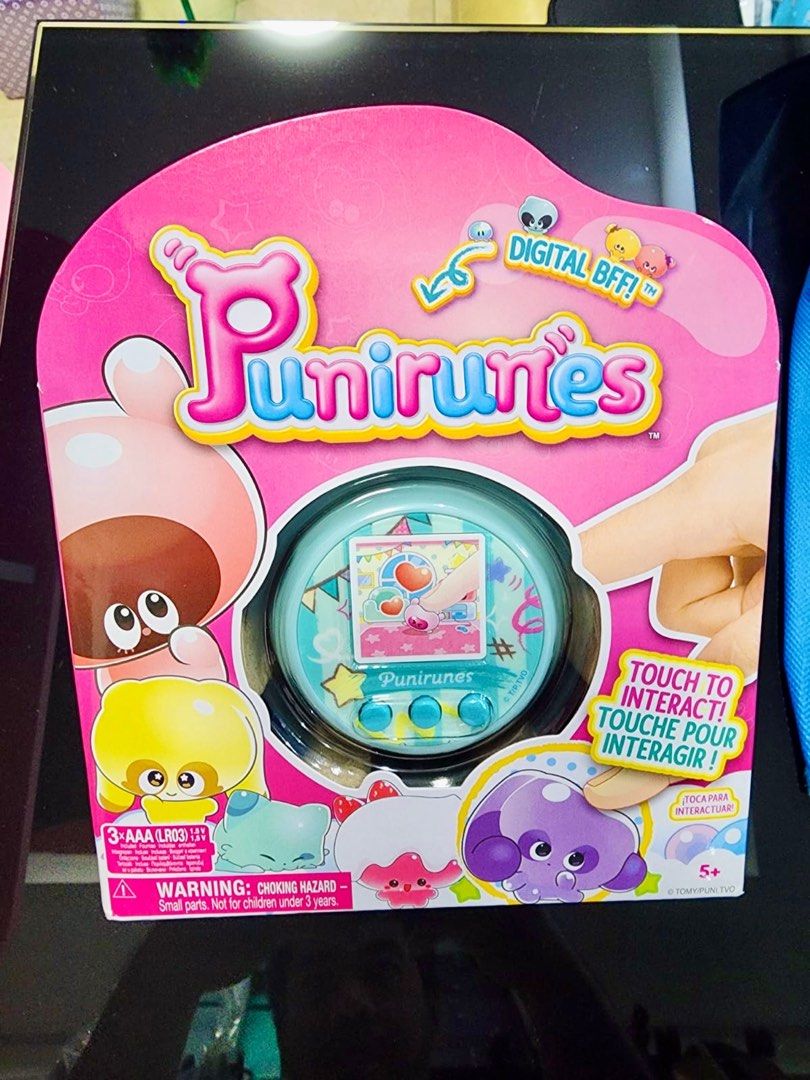 Punirunes Interactive Toy (tamagotchi-like) (Category: Interactive Toys) located in Manila. Submitted by shego (Listing ID 1405969795, Image 3). Description: - Like tamagotchi, but more interactive - Punirunes Interactive Toy: A digital BFF for your child! - Features touch-to-interact gameplay..