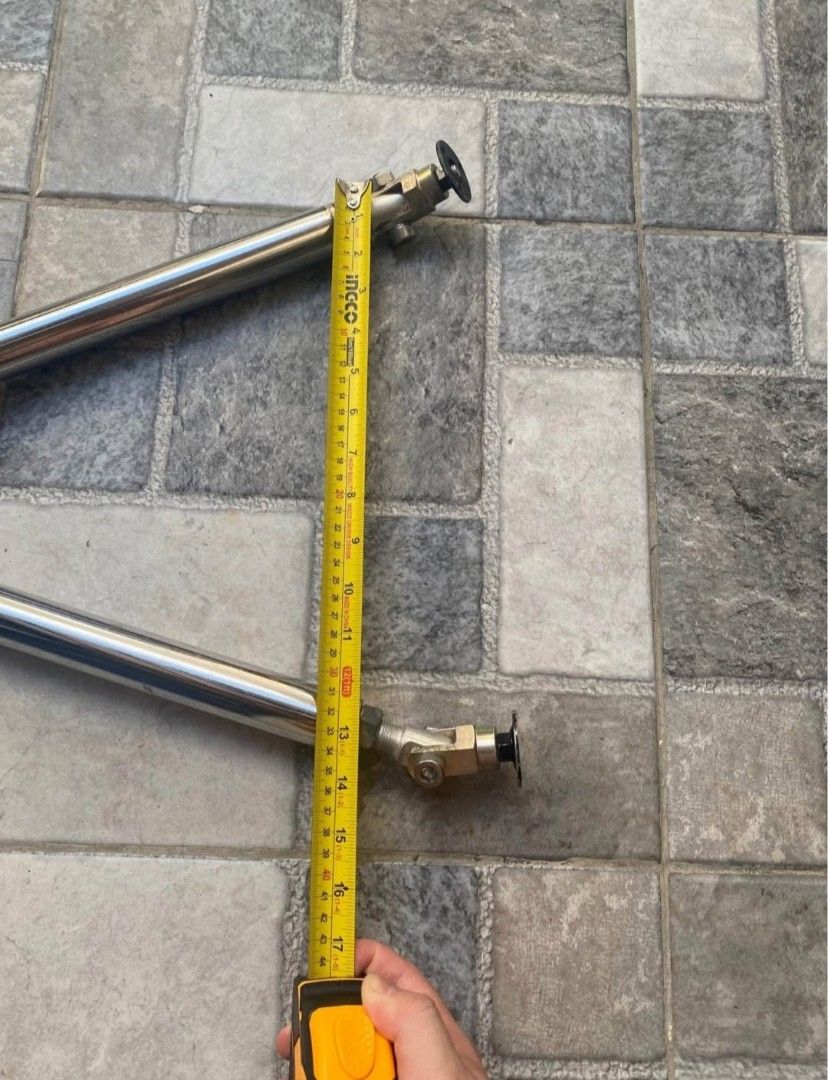 Rear Cross Bar Stainless (from Yaris Gen3) (Category: Braces, Support & Protection) located in Pasig City. Submitted by euca_mi (Listing ID 1405926544, Image 2). Description: For sale - rear cross bar(stainless) galing yaris gen 3 pero bka pwede din sa ibang kotse.. measurement indicated in pics Price: 2700 php Loc: Pasig City RFS: Upgrade to UR ..