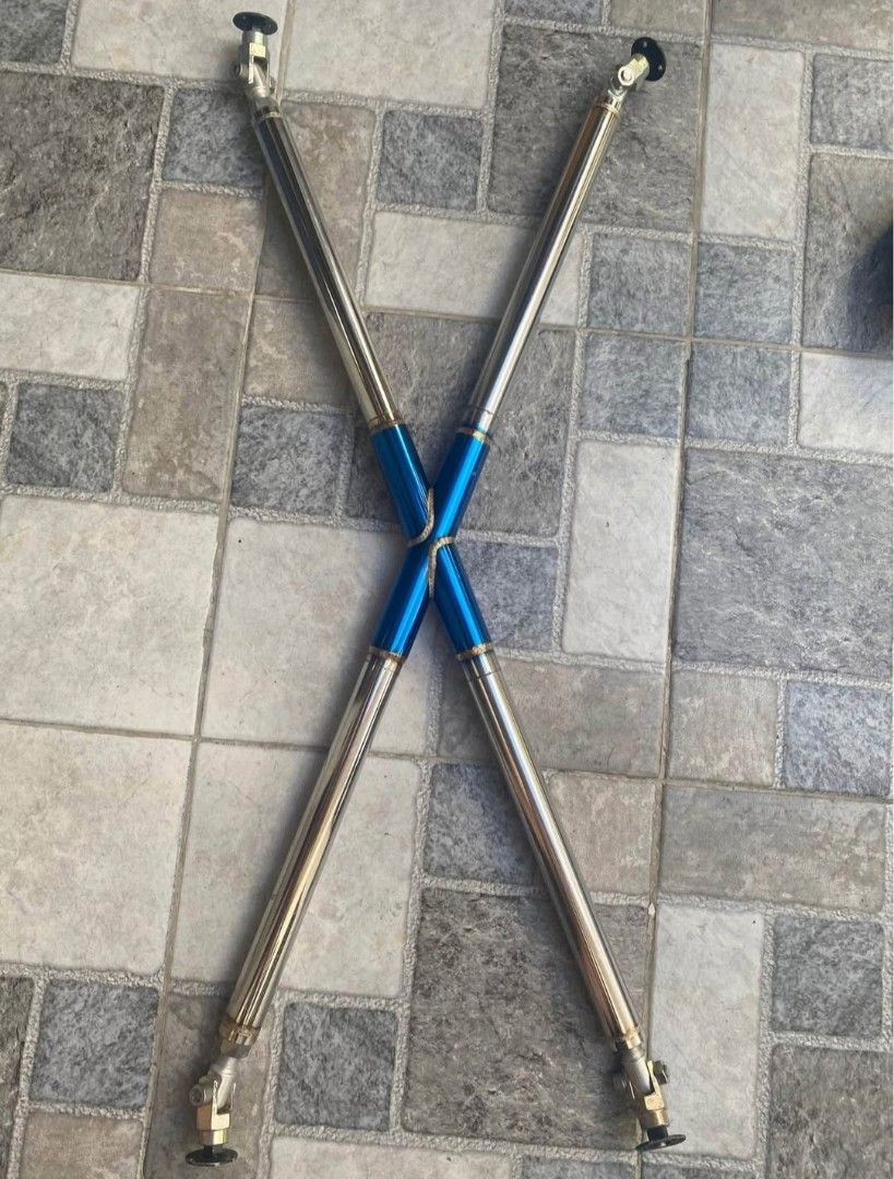 Rear Cross Bar Stainless (from Yaris Gen3) (Category: Braces, Support & Protection) located in Pasig City. Submitted by euca_mi (Listing ID 1405926544, Image 1). Description: For sale - rear cross bar(stainless) galing yaris gen 3 pero bka pwede din sa ibang kotse.. measurement indicated in pics Price: 2700 php Loc: Pasig City RFS: Upgrade to UR ..