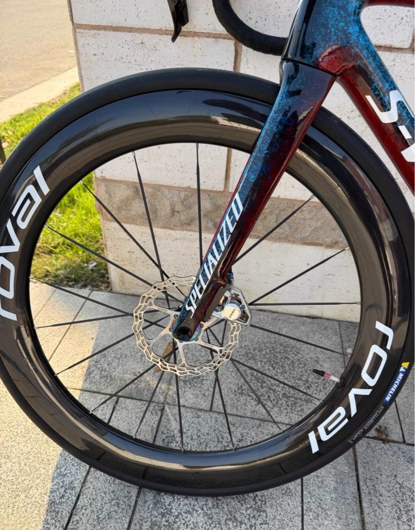 Roval Rapide CLX Sprint Wheelset (Used) | White Logo | Front + Rear (Category: Parts & Accessories) located in Singapore. Submitted by echocycling (Listing ID 1405926829, Image 2). Description: 📌 Description Used Roval Rapide CLX Sprint carbon wheelset — front and rear included. This is the sought-after Sprint series, known for its exceptional lateral stiffness, pro-level responsiveness, and aerodynamic efficiency. White logo edition, clean cond