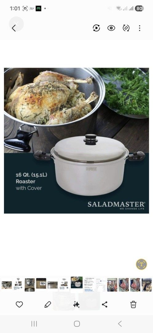 Saladmaster Cookware Set (Category: Cookware & Accessories) located in Caloocan City. Submitted by nini2029 (Listing ID 1405951329, Image 2). Description: for sale: salad master Titanium all brand new with box. contact me 0915 125 6565 .