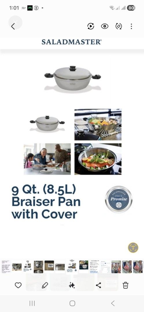 Saladmaster Cookware Set (Category: Cookware & Accessories) located in Caloocan City. Submitted by nini2029 (Listing ID 1405951329, Image 1). Description: for sale: salad master Titanium all brand new with box. contact me 0915 125 6565 .