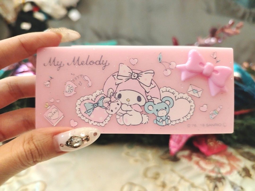 Sanrio My Melody Mini Multi-Purpose Plastic Container Case (Category: Storage Boxes & Baskets) located in San Fernando. Submitted by jpmarketplace2023 (Listing ID 1406085761, Image 1). Description: 💚 All items are authentic from Japan. 💛 MOP: GCash (❌️ GCash Protect) 🩵 MOD: LBC only (❌️ S. Checkout, COD, COP) 💙 Meet-up: Vista Mall, San Fernando, Pampanga 💜 All items are on-hand. 🧡 First to pay gets the item first. ❤️ Breakable items are pac