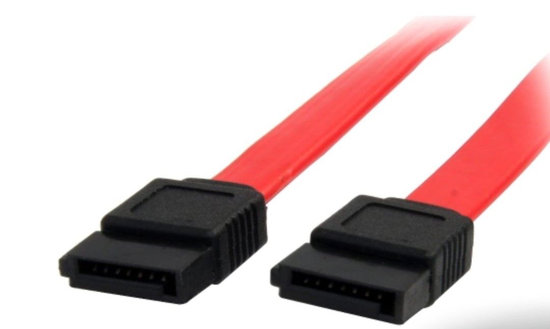 SATA Data Cable (Category: Cables & Adaptors) located in Singapore. Submitted by sl4226 (Listing ID 1405990499, Image 3). Description: - Connects hard drives or SSDs to your motherboard. - Standard SATA connectors. - Ideal for upgrades or replacements. - Simple and easy to use..