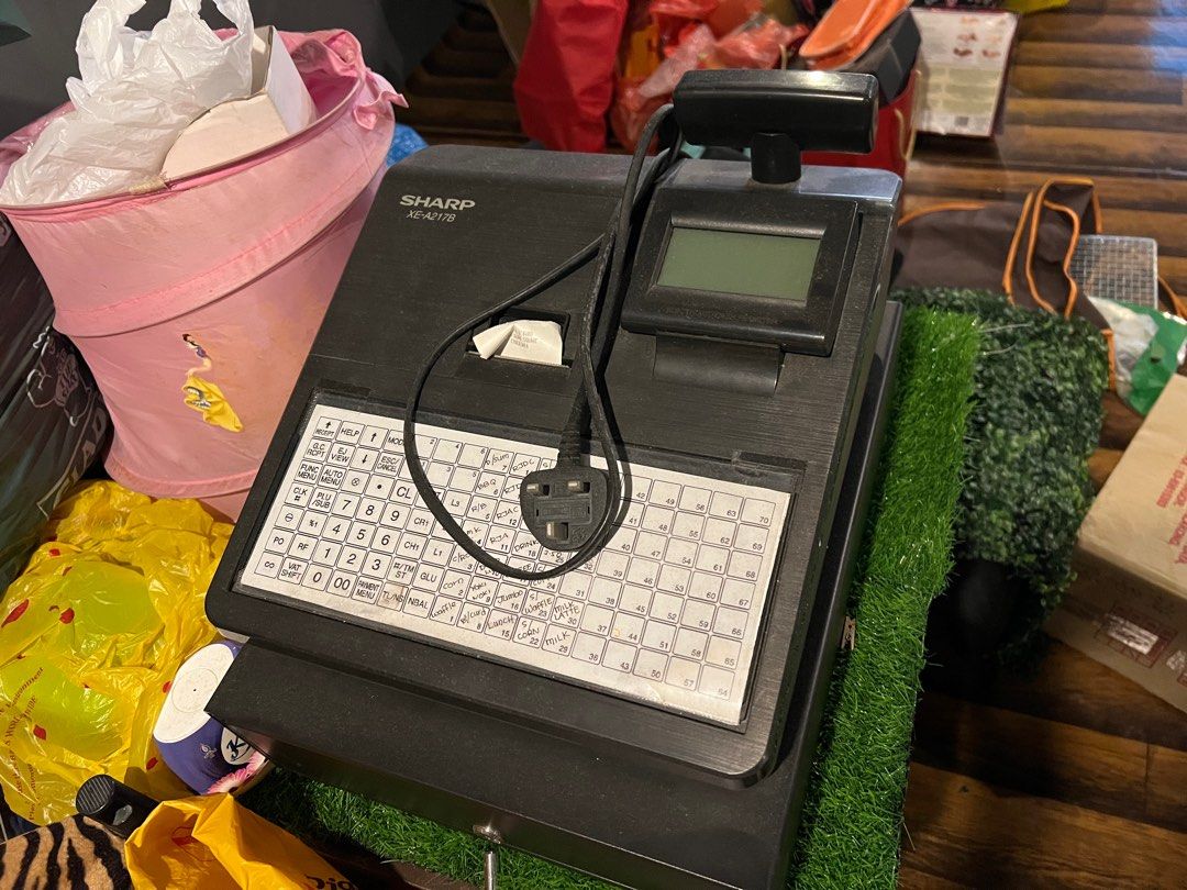 Sharp XE-A217B Cash Register, Computers & Tech, Office & Business ...