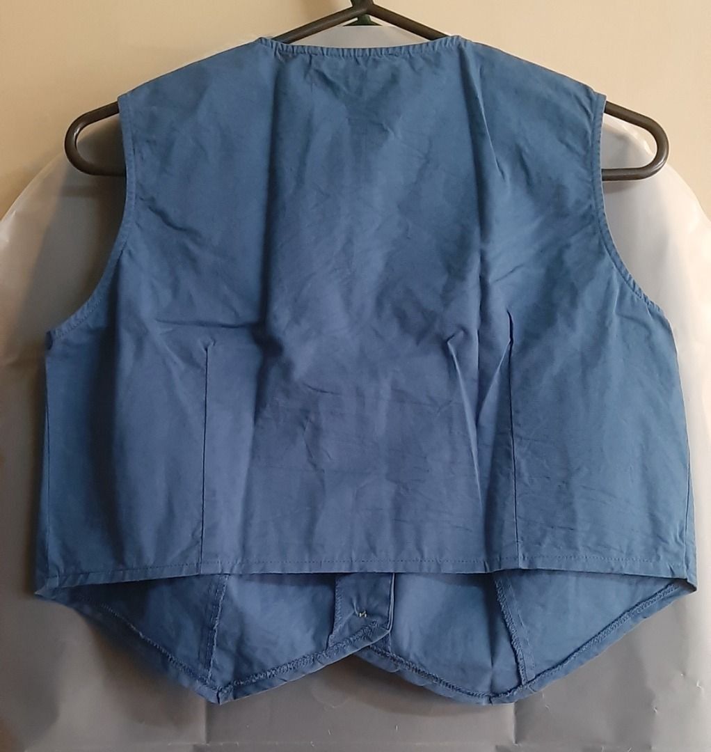 Shein Vest and Shorts Set - Size S (Category: Sets or Coordinates) located in Manila. Submitted by synchrofusion (Listing ID 1406049348, Image 2). Description: color: dusty blue size: small vest measurement bust: 95cm / 37.4" length: 48cm / 18.9" shorts measurement waist: 66-73.6cm / 26-29" length: 36.8cm / 14.5" ----- Shipping by J&T and Lalamove. Shipping fee is shouldered by the buyer. Payment via Gcash..