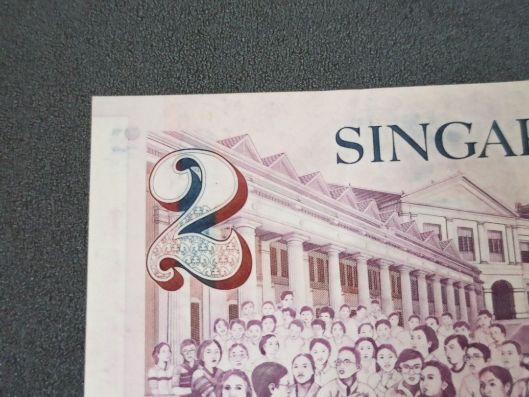 Banknote Inks Singapore $2 Banknote inks mark., Hobbies & Toys, Memorabilia ...