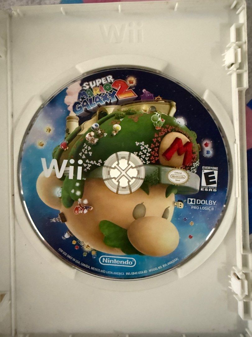 Super Mario Galaxy 2 - Wii Game (Category: Nintendo) located in Manila. Submitted by krnth_qzy (Listing ID 1405917174, Image 2). Description: RFS: Decluttering Super Mario Galaxy 2 (US) Untested, not compatible with my wii region (PAL) 550 - Mario Super Galaxy 2, No Manual 950 - Mario Super Galaxy 2 + Mario Party 8 MOP: Cash/Gcash MOD: J&T/Lalamove/LBC Can meet-up if near UST / SM North.