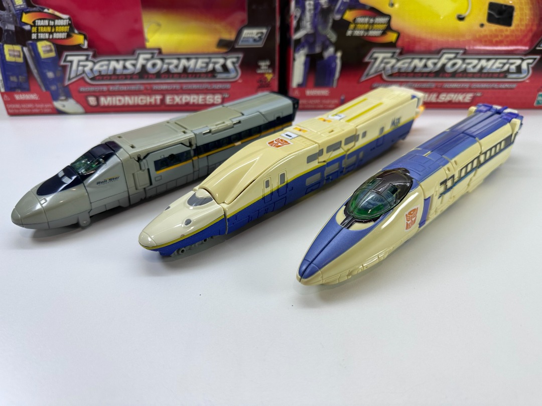 Transformers RID 2000 RAIL RACER, Hobbies & Toys, Toys & Games on Carousell