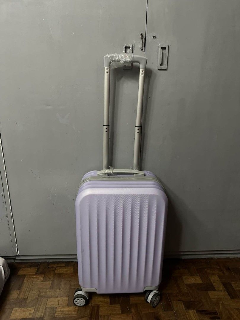 Travel Basic hand carry luggage LILAC (Category: Luggage) located in Manila. Submitted by geastoystoreatbp (Listing ID 1405942172, Image 1). Description: onhand and ready to ship.