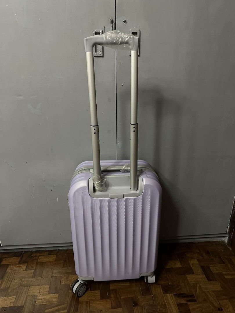 Travel Basic hand carry luggage LILAC (Category: Luggage) located in Manila. Submitted by geastoystoreatbp (Listing ID 1405942172, Image 2). Description: onhand and ready to ship.