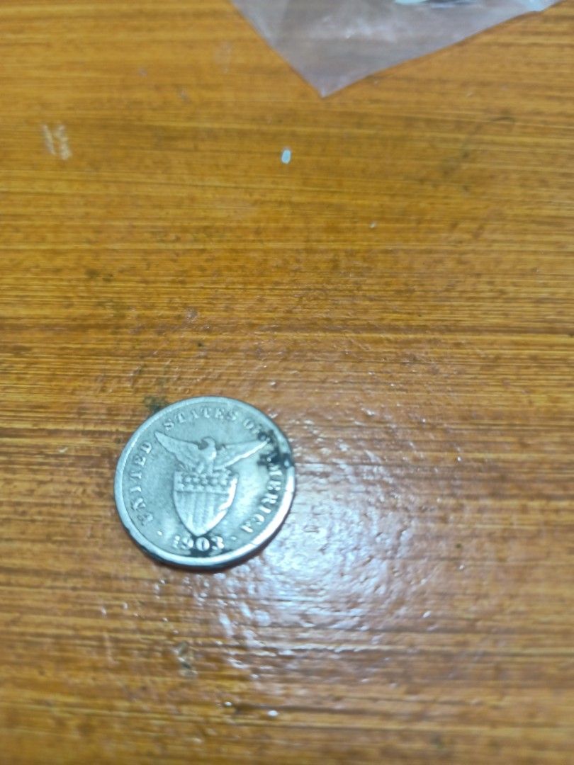1903 US Coin (Category: Currency) located in Rizal. Submitted by HistoricalCoin (Listing ID 1406203741, Image 1). Description: 1903 five cents.