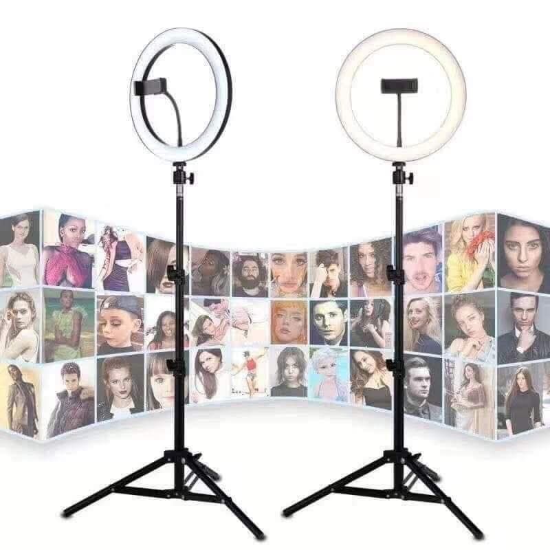 26cm ring light with stand (Category: Lighting & Studio Equipment) located in Manila. Submitted by yzcartph (Listing ID 1406163446, Image 2). Description: 💯 BRAND NEW/ COD 👉 Same day delivery 🚚 Lalamove / We move / Grab / Angkas padala 📍Manila.