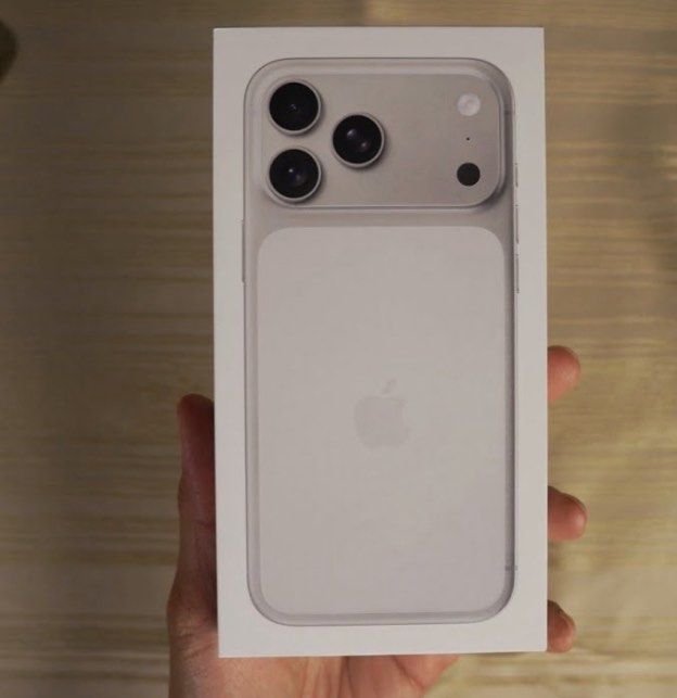 Apple iPhone - Unopened Box (Category: Other Mobile & Gadget Accessories) located in Singapore. Submitted by simcheryl (Listing ID 1406139607, Image 1). Description: Brand new iPhone 17 pro max Sealed in box and unused. Silver - 512gb Self collect at Tampines..