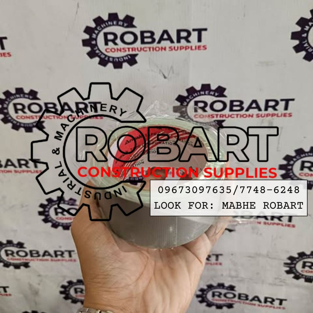 ARMAK CLOTH DUCT TAPE (Category: Cleaning Tools & Supplies) located in Caloocan City. Submitted by robartmari68459 (Listing ID 1406160749, Image 1). Description: Cloth duct tape brand: Armak color: gray size: 2" x 10m 𝚁𝙾𝙱𝙰𝚁𝚃 𝙲𝙾𝙽𝚂𝚃𝚁𝚄𝙲𝚃𝙸𝙾𝙽 𝚂𝚄𝙿𝙿𝙻𝙸𝙴𝚂 𝙾𝚏𝚏𝚒𝚌𝚎 𝙰𝚍𝚍𝚛𝚎𝚜𝚜: 𝟷𝟺𝟶𝟻 𝚈𝚞𝚜𝚎𝚌𝚘 𝚂𝚝. 𝚂𝚝𝚊 𝙲𝚛𝚞𝚣 𝙼𝚊𝚗𝚒𝚕𝚊 𝚂𝙴𝙽𝙳 𝚄𝚂 𝙼𝙴𝚂𝚂𝙰𝙶𝙴 𝙵𝙾𝚁 𝙸𝙽𝚀𝚄𝙸𝚁𝙸𝙴𝚂 𝙶𝚕𝚋𝚎 - (𝟶𝟿𝟼𝟽𝟹𝟶𝟿𝟽𝟼𝟹𝟻) 