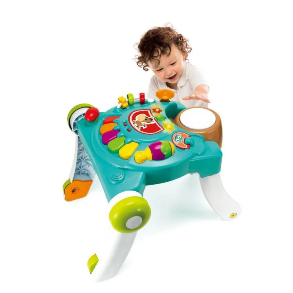 B Kids 3-in-1 Sit, Walk & Play Walker Table (Category: Infant Playtime) located in Quezon City. Submitted by bingbnb (Listing ID 1406159749, Image 3). Description: Brand new. Box unopened Given as gift - 3-in-1: Sit & Explore, Walker, Table Play - 8 Instruments, Lights, and Activities - Features real horse sounds - For babies 6-36 months - Foldable for easy storage - Promotes: Discovery, Fine Motor Skills, Cause & Effect.
