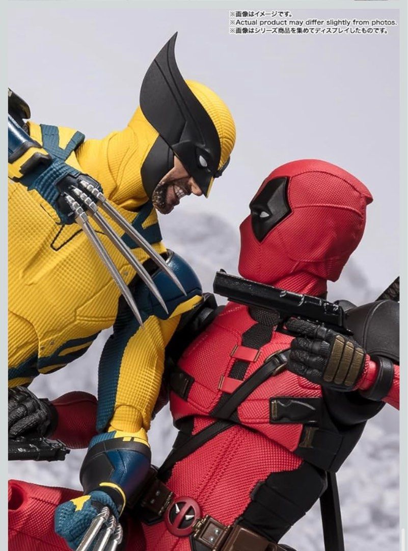 Bandai SH Figuarts Deadpool & Wolverine Action Figure (Category: Toy Figures) located in Singapore. Submitted by meemeelee (Listing ID 1400910816, Image 3). Description: - Includes multiple accessories Flexible deal location .