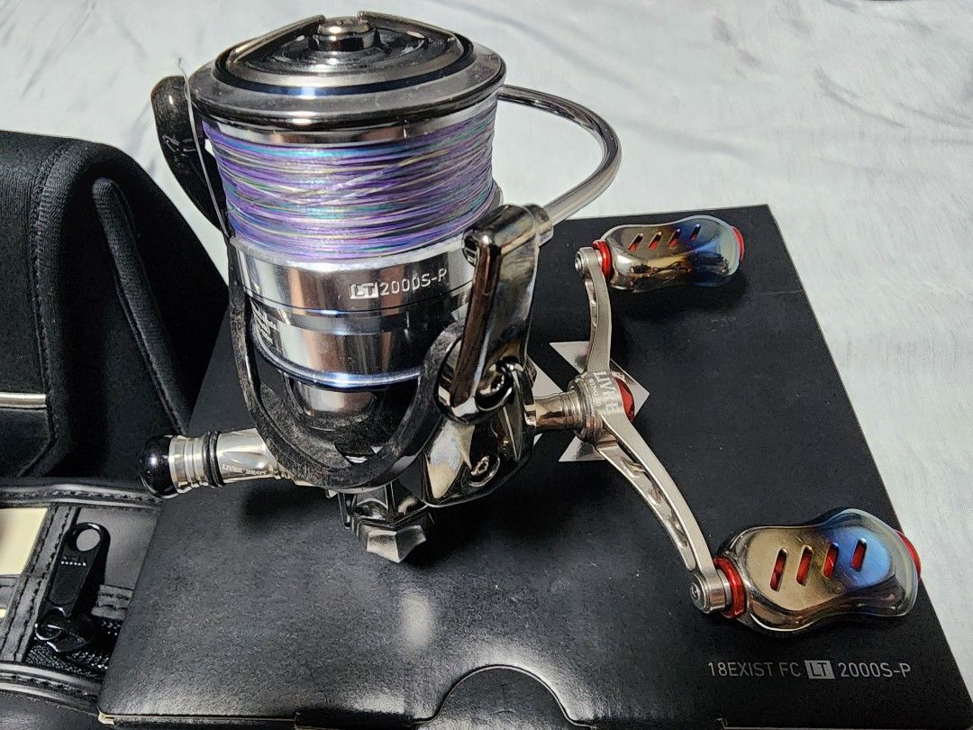 Daiwa 18 Exist FC LT 2000S-P Spinning Reel, Sports Equipment
