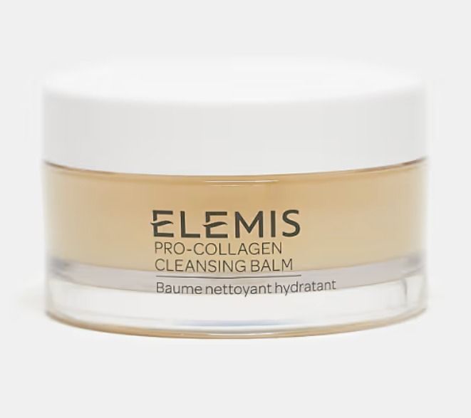 Elemis Pro-Collagen Cleansing Balm (50g) (Category: Face Care) located in Manila. Submitted by memorylanestore (Listing ID 1406116553, Image 1). Description: Hydrating cleanser Designed to remove makeup, dirt and impurities Suitable for all skin types Balm-to-oil texture Infused with nourishing elderberry, Optimega™ and starflower oil Algae Padina Pavonica aims to soften and hydrate skin Lavender, chamomile and eucalyptus scent This product is no