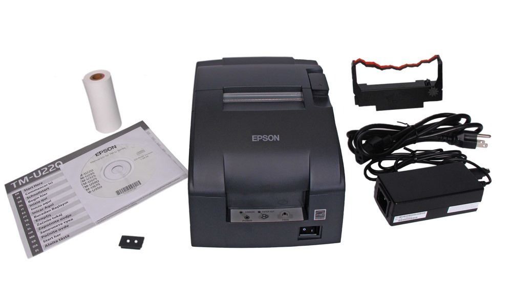 Epson TM-U220B-441 USB Port POS Printer (Category: Printers, Scanners & Copiers) located in Quezon City. Submitted by nearlink091613 (Listing ID 1406165563, Image 2). Description: FOR SALE! EPSON TM-U220B USB PORT RECEIPT PRINTER DOT MATRIX TM-U220B is very reliable and prints on plain paper in three widths, it is a rpbust, high performance impactreceipt printer which is exceptionally easy to used. Featuring drop-in paper load, selectable auto-cu