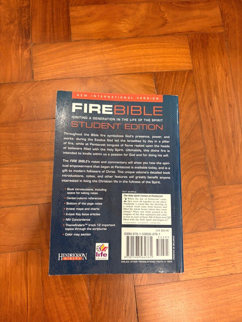 FireBible Student Edition (NIV), Hobbies & Toys, Books & Magazines