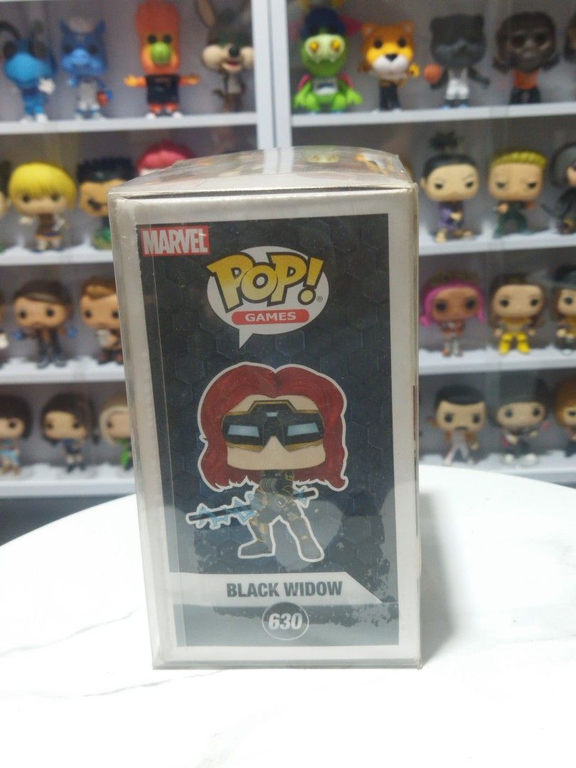 Funko Pop! Games Avengers Black Widow #630 (Category: Figurines & Statues) located in Quezon City. Submitted by jimtoys2 (Listing ID 1406201423, Image 2). Description: Black Widow - 400 ❗Check every pictures first ❗Nakadikit ung ibang part ng box sa protector No Protector Included Can be traded to Ed Edd and Eddie Billy and Mandy Carl Wheezer (Jimmy Neutron) Black Widow (Civil War Build a Scene) 📌Location: Project 4 Quezon City 🤝Meetups: Hitop 
