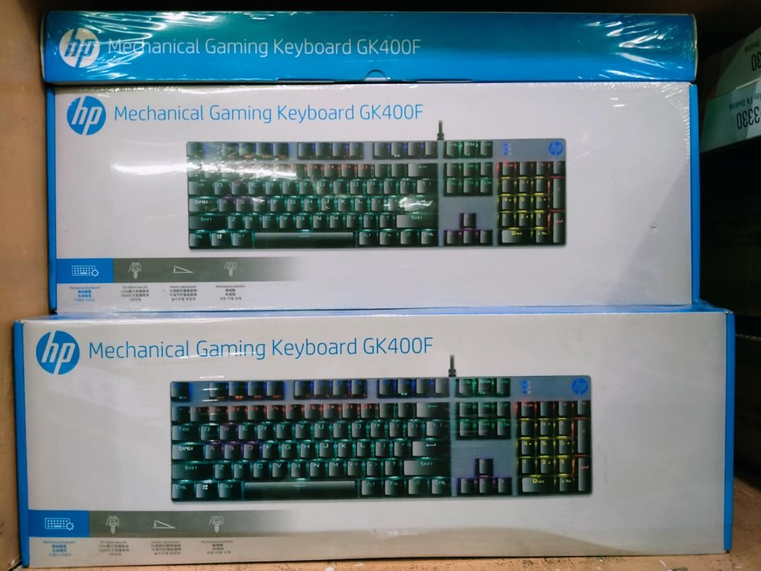HP GK400F MECHANICAL LED GAMING KEYBAORD WIRED USB (Category: Computer Keyboard) located in Quezon City. Submitted by nearlink091613 (Listing ID 1406149930, Image 2). Description: FOR SALE! - HP GK400F Mechanical Gaming Keyboard - Wired USB connection - Features LED backlighting - Designed for gaming REGIONAL BACKLIT *Cool elegant color back lit keeps your keyboard illuminated in the dark. *Regional colored keys makes it easier to locate the keys