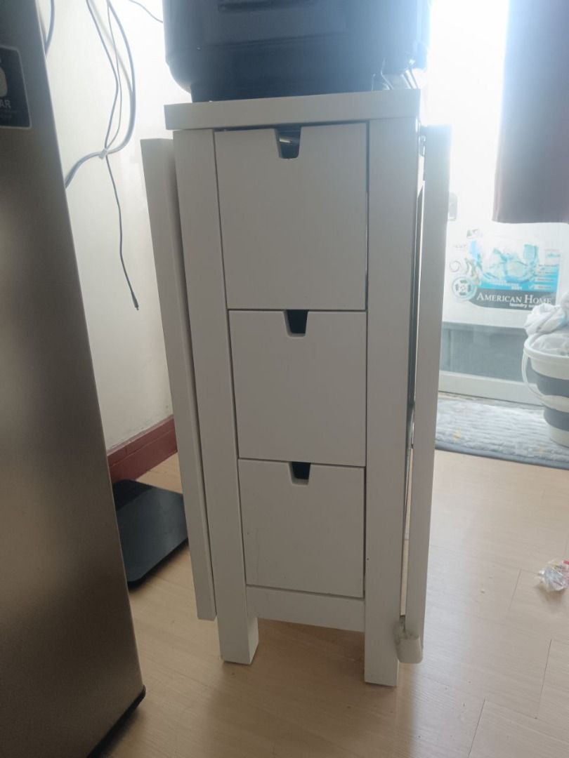 IKEA Norden Gateleg (White) Space Saver Table (Category: Tables & Sets) located in Manila. Submitted by carou48348 (Listing ID 1406151235, Image 1). Description: For Sale: IKEA Norden Gateleg Type: Multifunctional and Space Saver Table Original Price: Php 14,999.00 SELLING PRICE: Php 9,000.00 (negotiable) Status: Good as new with few dents and scratches RFS: Need Cash Nearby Landmarks: La Salle and Cash and Carry Note: For pick up (Friday and Sat