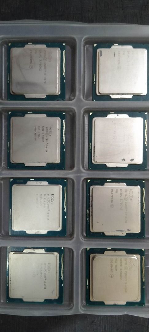 Intel Core i3-4170 CPU (Category: Desktops) located in Quezon City. Submitted by nearlink091613 (Listing ID 1406175731, Image 3). Description: FOR SALE! PROCESSOR (USED) INTEL CORE I3-4170 3.70GHz INTEL CORE I3-4160 3.60GHz INTEL CORE I3-4150 3.50GHz Visit @ Gilmore I.T Center Store Name: Nearlink Solution's Inc. Contact#: 09463502074.