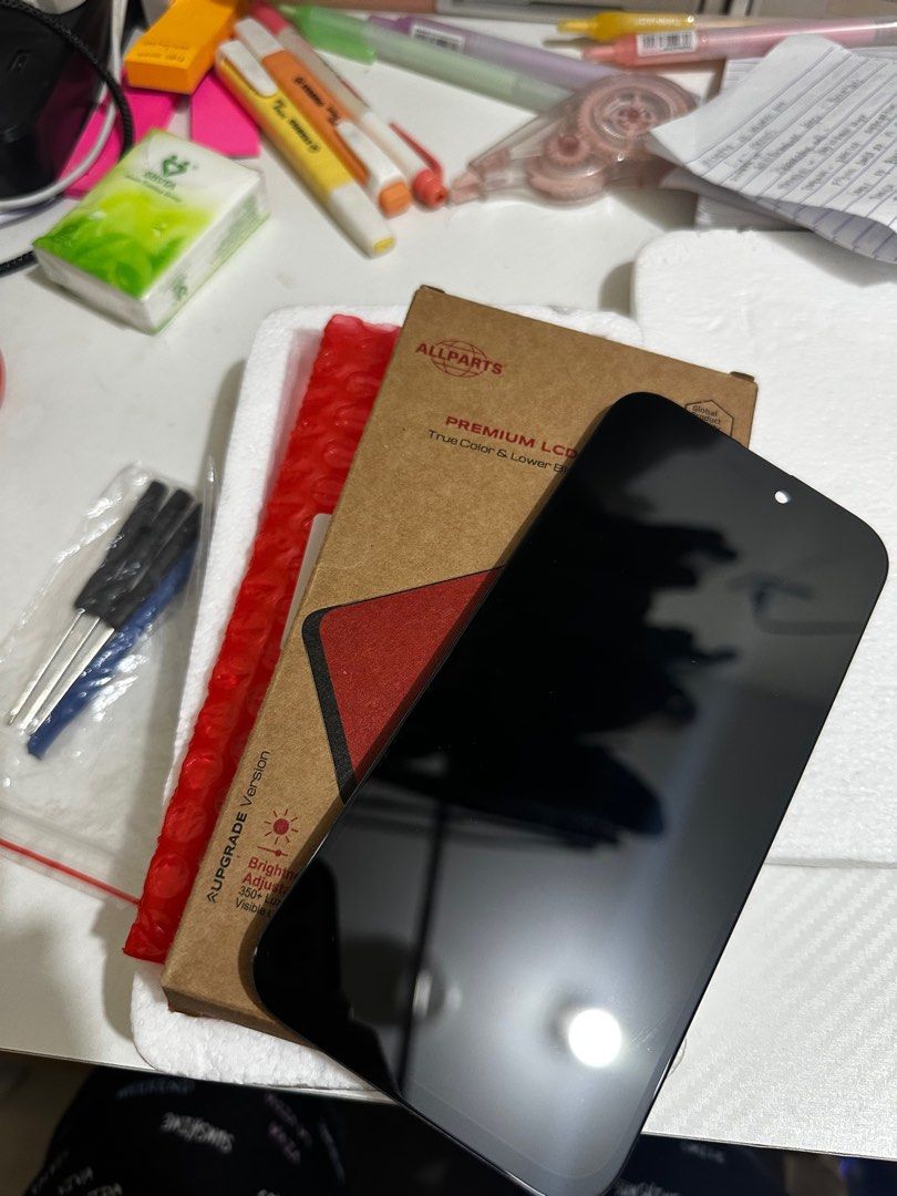 iPhone 15 Plus LCD (Category: iPhone 15 Series) located in Baguio. Submitted by thefindsbyelle (Listing ID 1406242604, Image 1). Description: Brand new & unused INCELL TFT Slightly nego just need to dispose it Selling it low accidentally ordered 2 📍 Baguio City - can do meet up around baguio.