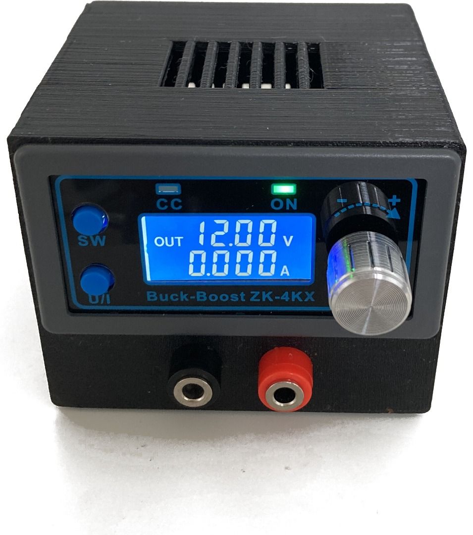 laboratory power supply 20V 1A based on ZK-4KX (Category: Chargers) located in General Emilio Aguinaldo. Submitted by panire40524 (Listing ID 1406193936, Image 2). Description: fully functional, robust (ZK-4KX is one of the most robust power supply modules) - Laboratory power supply based on ZK-4KX. - Output: 20V, 1A max (limited to 20V and 1A because this unit has no fan with an additional fan, the ZK-4KX could handle more power) - Features a bl