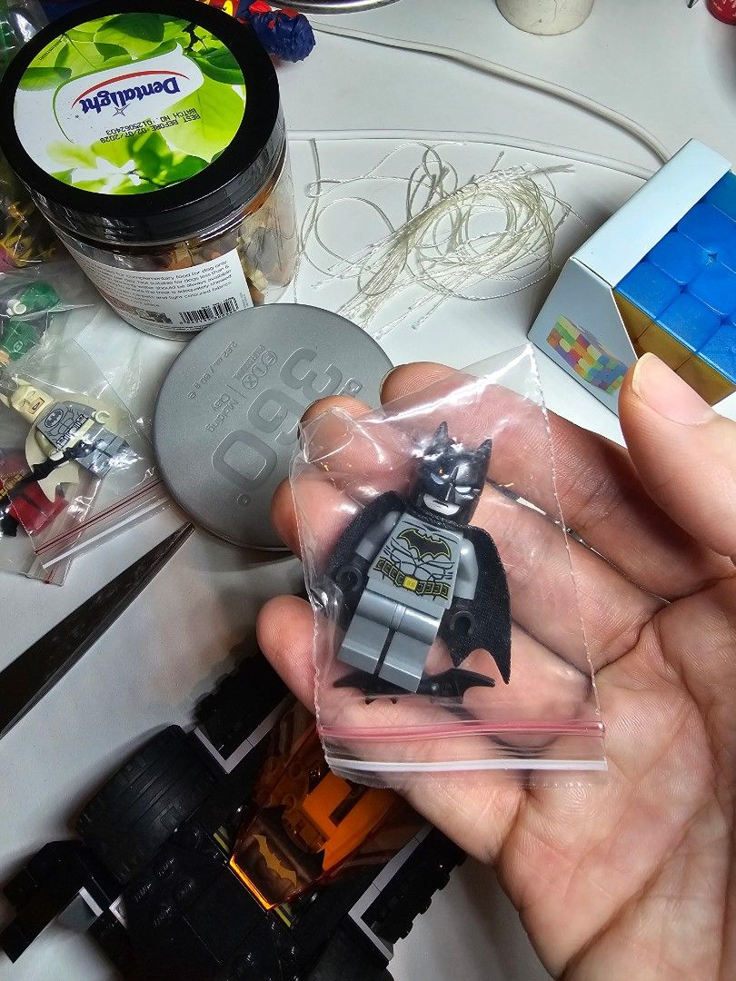 Lego Batmobile with Batman Rebirth minifigure (Category: Lego & Building Sets) located in Paranaque City. Submitted by eerbeen (Listing ID 1406113596, Image 3). Description: Great condition. Just one missing piece as far as I know - 1x8 modified plate as seen in the photo. Payment via gcash or bdo deposit Delivery via grab or lalamove Meet up in greenbelt 5 weekdays by schedule Item is in Better Living Parañaque.