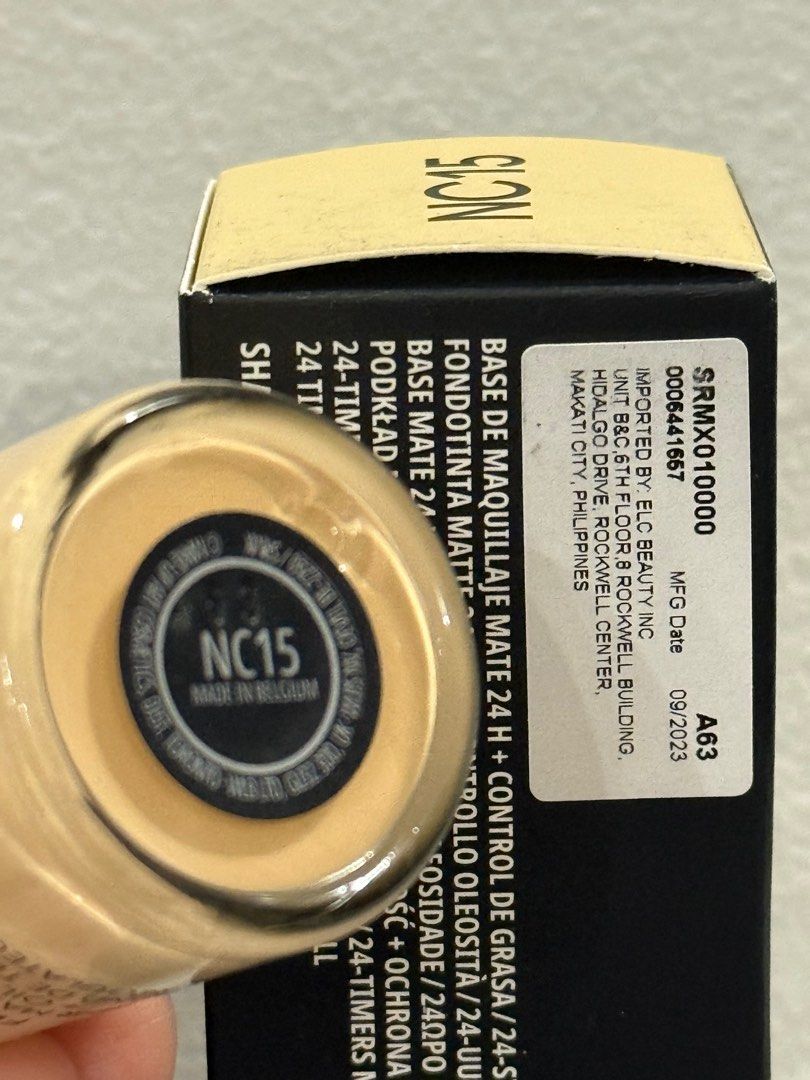 MAC Studio Fix Fluid Foundation(with pump) - NC15 (Category: Makeup) located in General Trias. Submitted by irezumiclo (Listing ID 1406167544, Image 2). Description: MAC Studio Fix Fluid Foundation(with pump) - NC15 Bnew, unopened/sealed NC15 Bought for 2,200 at Rustan’s Rfs: hoarded this foundation. Switched to Dior .
