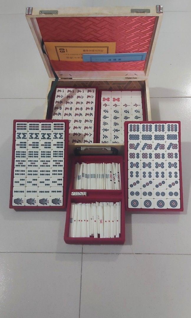 Mahjong set Japan señorita (Category: Board Games & Puzzles) located in Quezon City. Submitted by benjamu1950 (Listing ID 1406107210, Image 3). Description: Price negotiable Text/call: 09947179307.