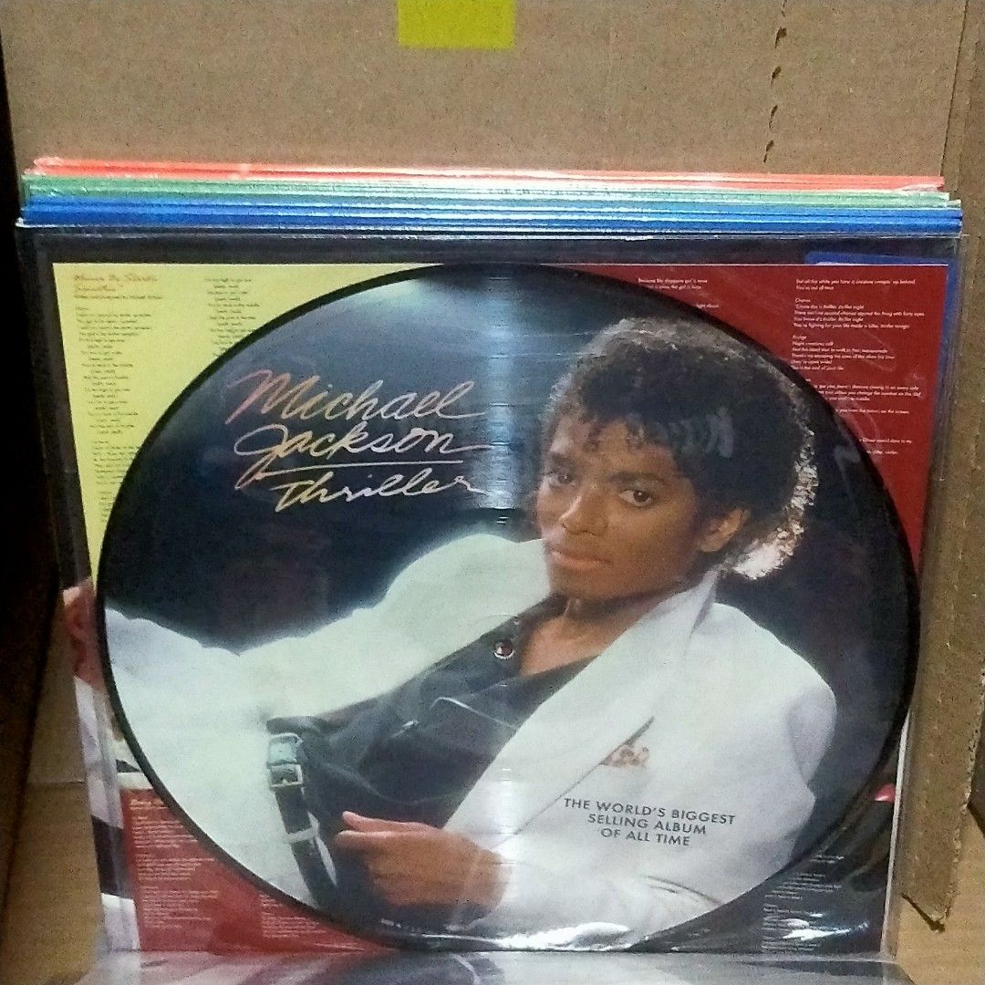 Michael Jackson Thriller (Vinyl Picture Disc) (Category: Vinyls) located in Cainta. Submitted by nkkn.ca.us (Listing ID 1406273981, Image 1). Description: Vinyl Picture Disc Brand new Experience the world’s biggest-selling album – and the first album to be certified triple Diamond by the RIAA – on picture disc newly mastered from High Definition audio. Michael Jackson’s Thriller, released in 1982, changed pop music forever, featuring seven U.S. T
