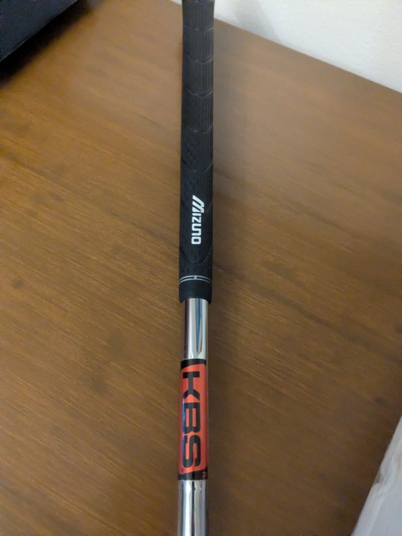 Mizuno Driving Iron with KBS Shaft (Category: Golf) located in Makati City. Submitted by elmer.fudd (Listing ID 1406183484, Image 3). Description: - Mizuno Pro Driving iron - Features a Mizuno grip - Equipped with a KBS shaft reg flex - Super forgiving.