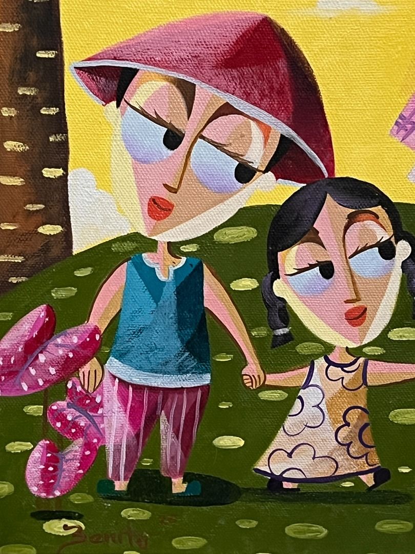 Moments between Footsteps - Jovan Benito (Category: Art & Prints) located in Taguig. Submitted by drybrushgallery (Listing ID 1406156896, Image 3). Description: Moments between Footsteps Jovan Benito, 2025 Oil on Canvas Artwork Dimension: 16" x 12" with Certificate of Authenticity PM FOR INQUIRY 0917 565 2917 .