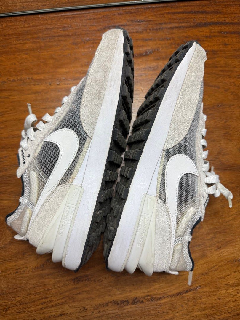 Nike Waffle One (Summit White) (Category: Sneakers) located in Quezon City. Submitted by monsdeclutter (Listing ID 1406219195, Image 2). Description: US 8 WMNS / 6.5 MENS No box Just needs cleaning SRP 5,095 Price negotiable Bought on Zalora MOP: Gcash MOD: SDD (grab/lalamove) or GGX SF shouldered by buyer.