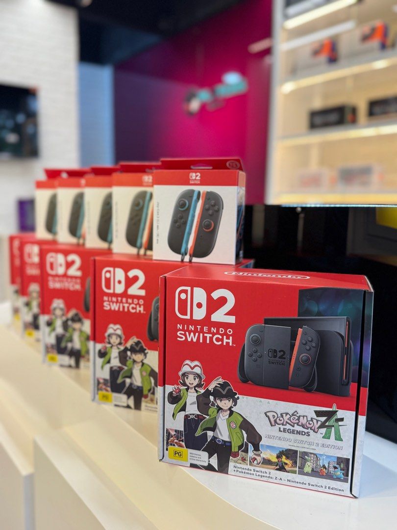 Nintendo Switch 2 Pokemon Legends Z-A Edition (Category: Nintendo) located in Quezon City. Submitted by everythingInternational (Listing ID 1406249048, Image 3). Description: - Nintendo Switch 2 Pokemon Legends Z-A Edition - Includes: Nintendo Switch console, Joy-Con controllers, and the Pokemon Legends Z-A game - Box features artwork of the game's characters - Multiple units available.
