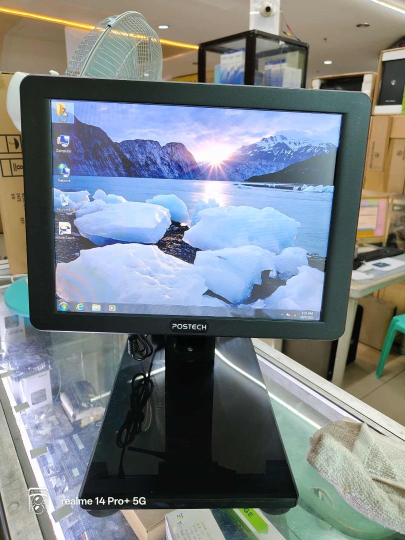 POSTECH EP-410LG ALL iN ONE TOUCHSCREEN (Category: Monitor Screens) located in Quezon City. Submitted by nearlink091613 (Listing ID 1406193108, Image 1). Description: FOR SALE! 1pc. Available POSTECH EP-410LG ALL iN ONE TOUCHSCREEN Processor: Intel® Celeron® 1037U 1.80GHz (4 Cores / 4 Threads) 2MB-L2 Cache, Bay Trail, 10w TDP Motherboard: Industrial Mini ITX-M180-D2 Default Memory: 4GB DDR3L 1333/1600MHz SODIMM (Upgradeable up to 8G RAM) Default 