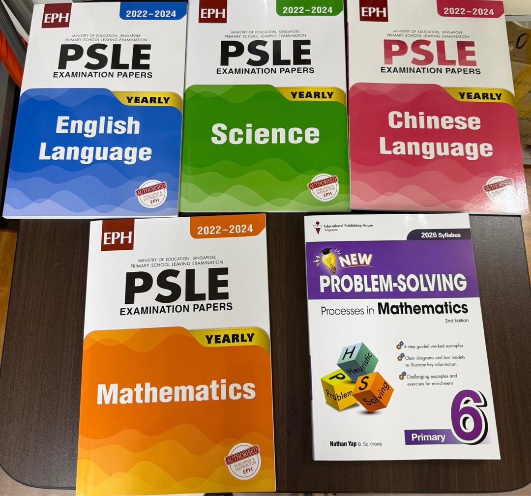 2022psle Math Paper Circle PSLE Exam Papers (2022-2024) + Problem-Solving Math Textbook, Hobbies ...