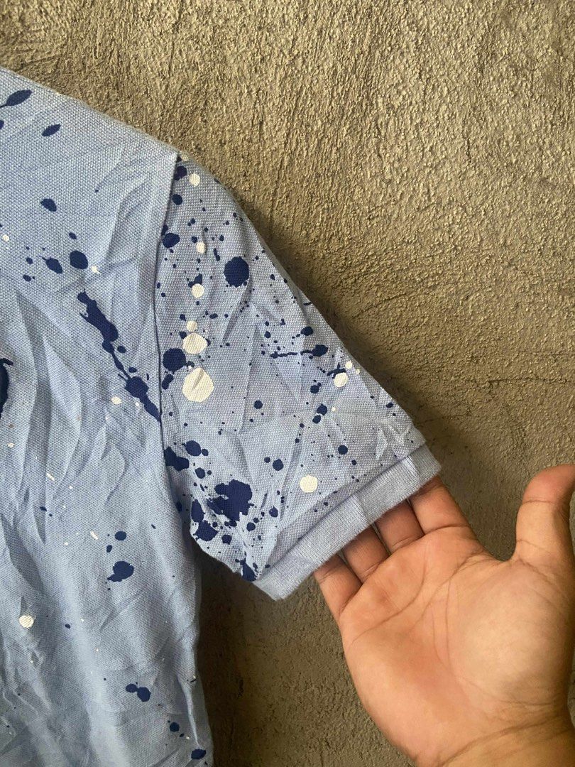 RALPH LAUREN BIG PONY PAINT SPLATTER (Category: Activewear) located in Davao. Submitted by pakoys10_thrift (Listing ID 1406144055, Image 3). Description: Ralph Lauren Big Pony Paint Splatter Polo Shirt🔥 Excellent Condition Color Rate 9.81/10 Dimes: 25x18 Issue: Need Wash Lang 🏷️580 Shipped✈️ Location Davao City Mindanao📍.