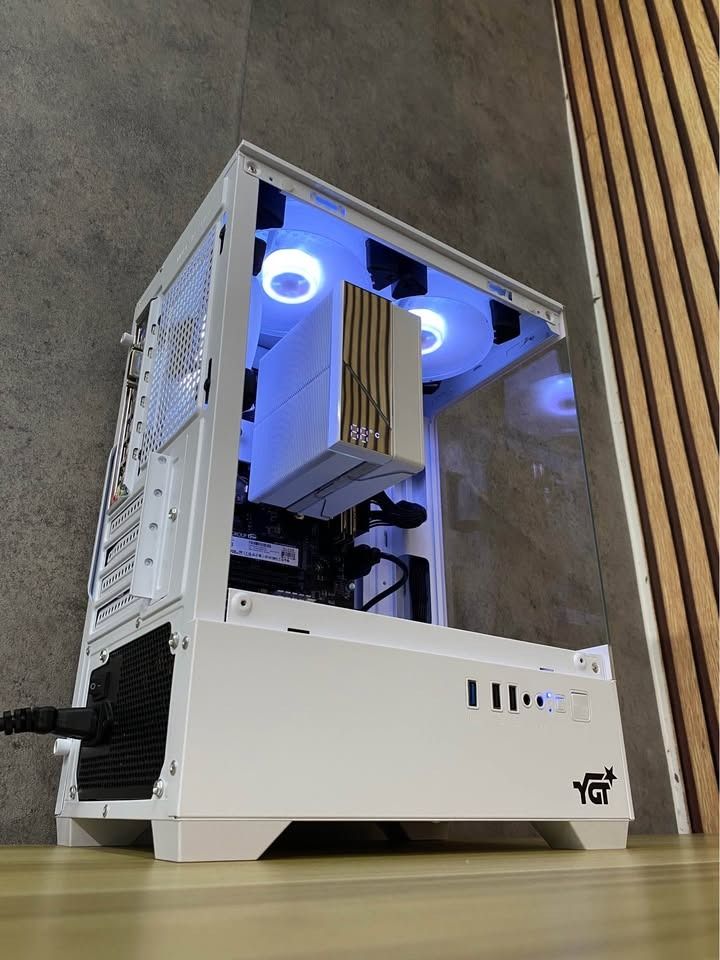 Ryzen 5 5600GT System Unit (Category: Desktops) located in Caloocan City. Submitted by clyde.manansala (Listing ID 1406284094, Image 3). Description: Brandnew System unit Price: 17,499 pesos only Specifications: Processor: Ryzen 5 5600GT 6 Cores 12 Threads CPU Cooler: Jungle Leopard KF420-DGT Digital ARGB White Motherboard: MSI B450M-A Pro Max II AM4 RAM: Team Elite 8gbx2 16gb 3200mhz DDR4 Graphics: AMD Radeon Vega 7 SSD: Ediloca 256GB M.2 NVMe P